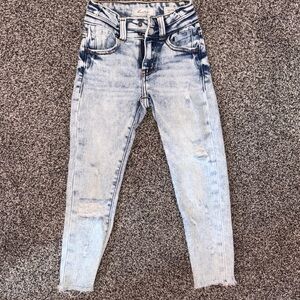 KanCan kids Faded Blue Ankle Jeans